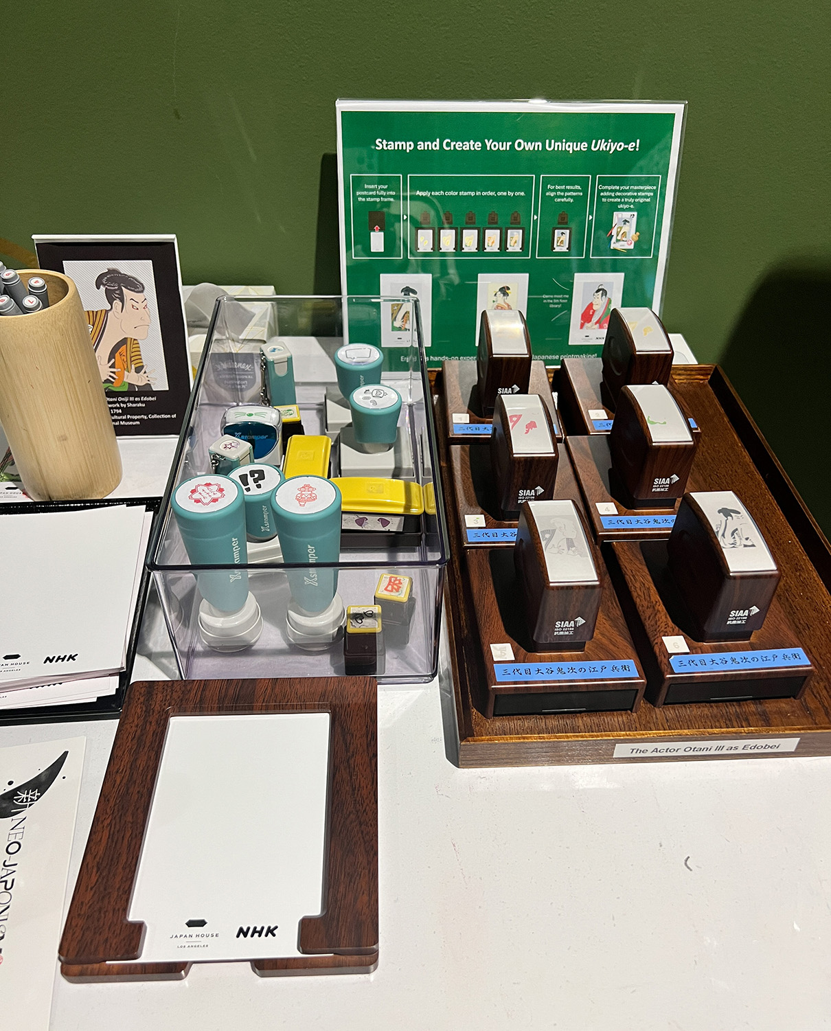 “NEO-JAPONISM | SAMURAI AND BEYOND” exhibition at JAPAN HOUSE Los Angeles (Photo by Julie Nguyen)