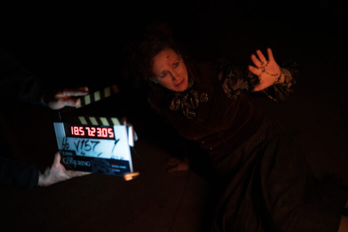 VERA FARMIGA as Lorraine Warren in New Line Cinema’s “THE CONJURING: LAST RITES,” a Warner Bros. Pictures release.