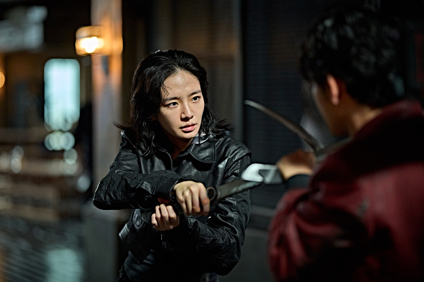 Mantis Park Gyu-young as Shin Jae-yi in Mantis.