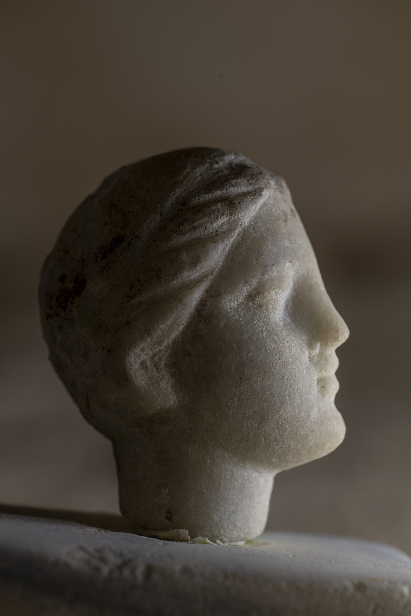 An artifact found while Dr. Kathleen Martinez searches for Cleopatra’s tomb.