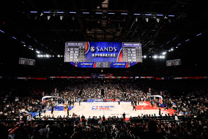 The electrifying The NBA China Games 2025 took place at the state-of-the-art The Venetian Arena on Oct. 10 and Oct. 12, 2025 featuring the Brooklyn Nets and the Phoenix Suns.