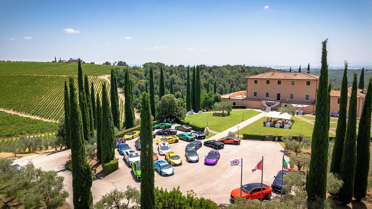 Lamborghini Esperienza Giro Toscana 2025