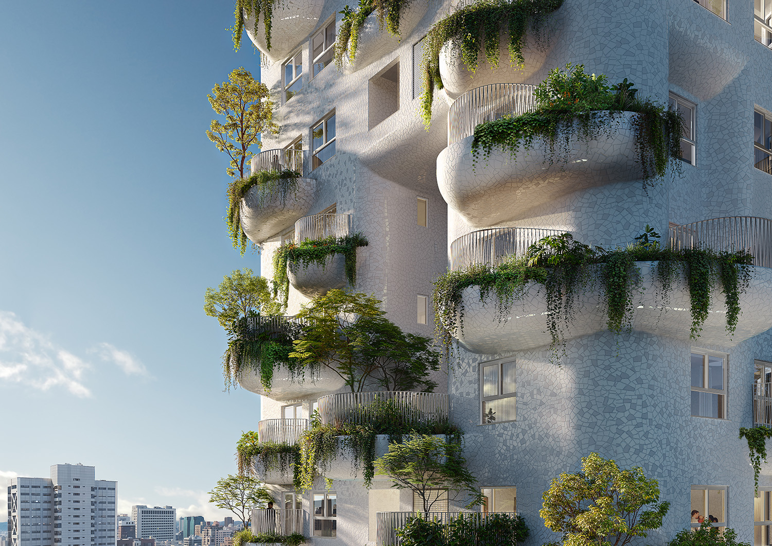 MVRDV The Island Close up facade