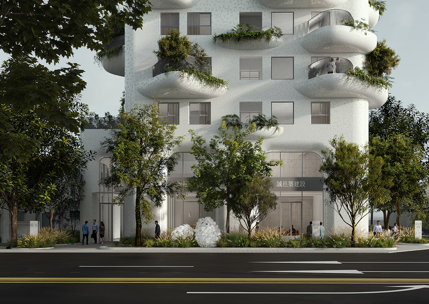 MVRDV The Island Street View