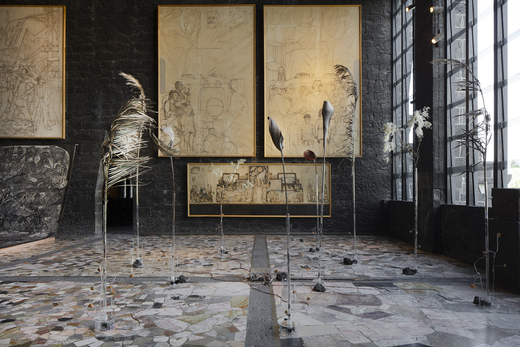 Margot Samel Carolina Fusiler, Anahuacalli, Jardin biocosmitas. Photograph by Ramiro Chaves.