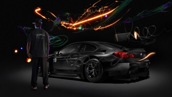 PUMA x BMW M Motorsport Art Car Capsule by Cao Fei
