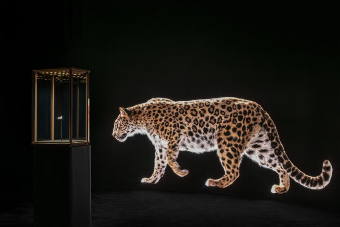 Cartier Into the Wild in Miami exhibition - Panther Immersion
