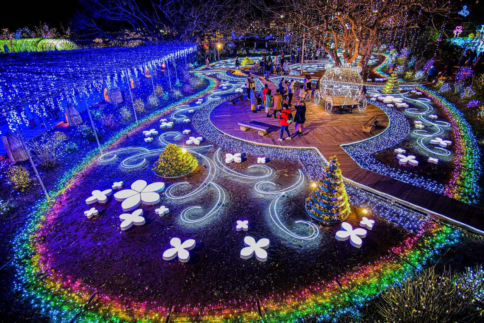 Flower Park Christmas (Christmas Fantasy)