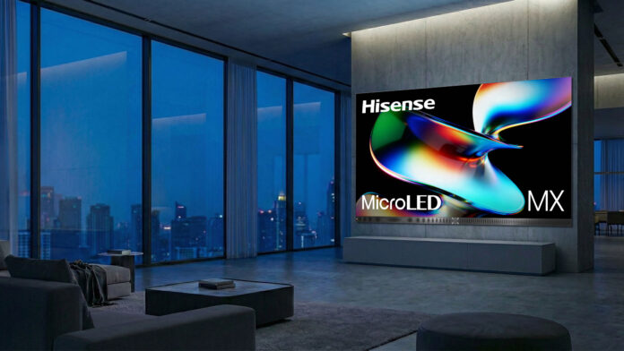 Hisense 163MX RGBY MicroLED Display