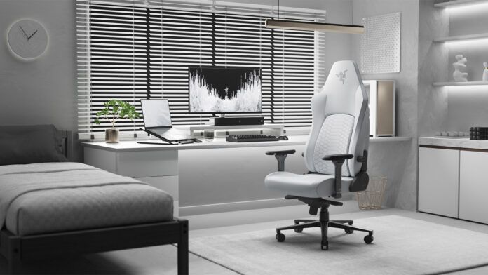 Razer Iskur V2 NewGen (Light Grey)