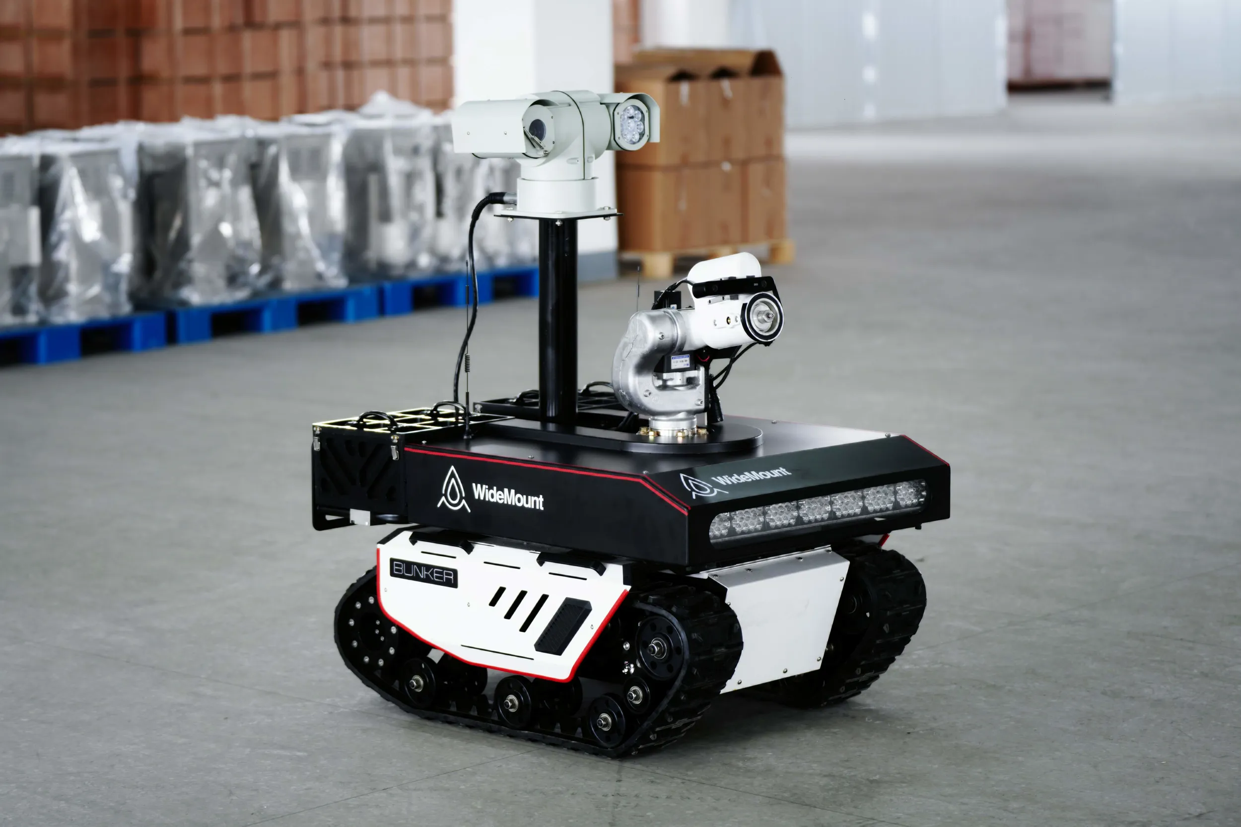 Widemount Dynamics Tech’s Smart Firefighting Robot