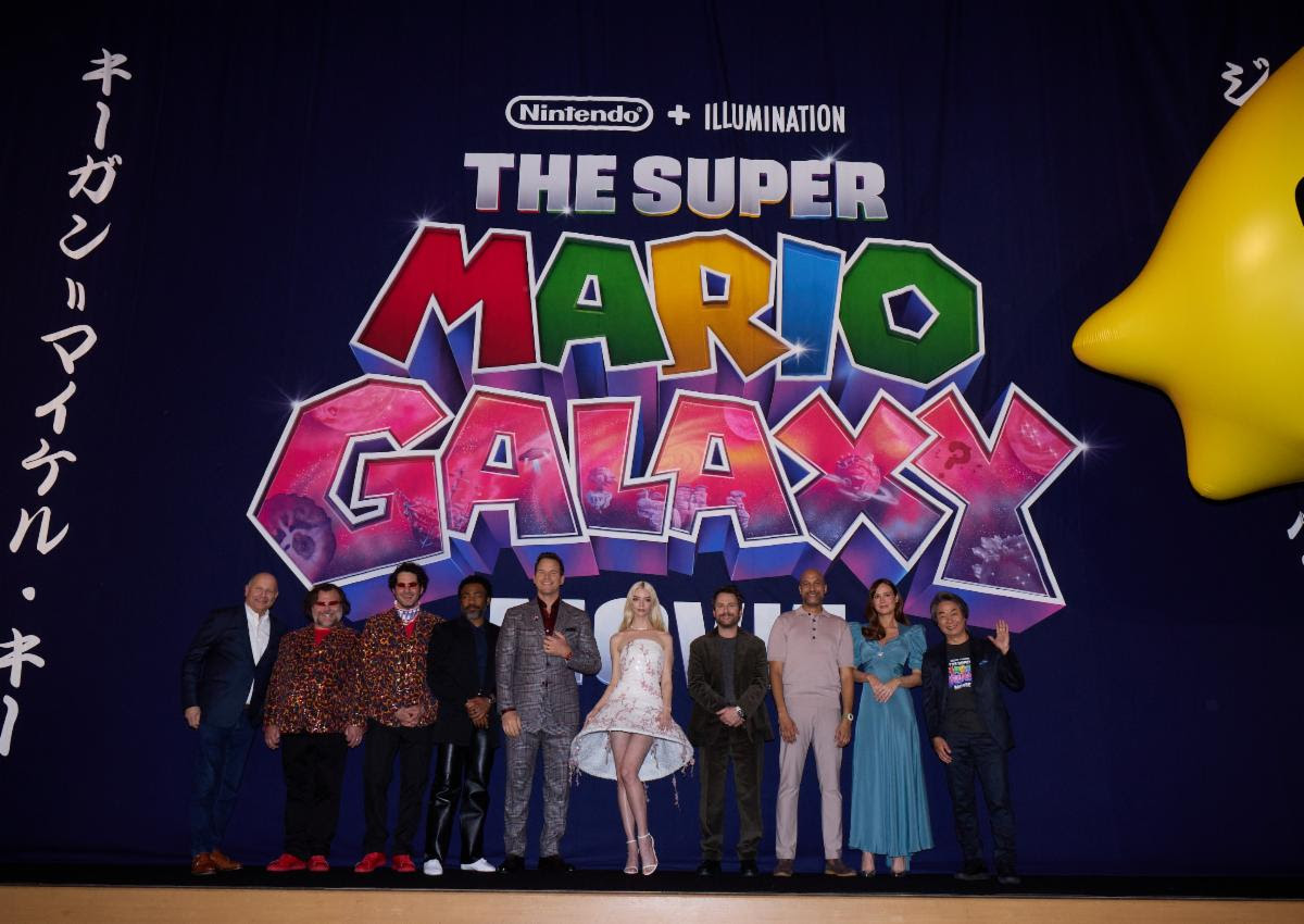 Super Mario Galaxy Movie Japan Premiere