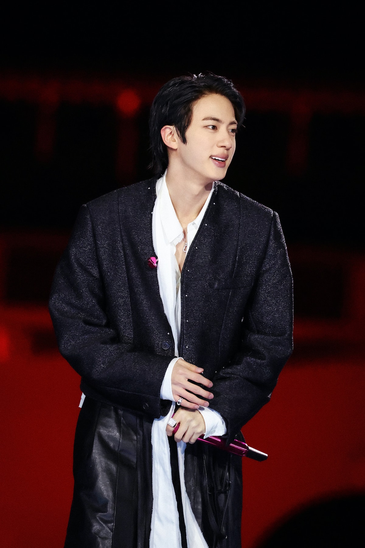 JIN at BTS The Comeback Live | Arirang at Gwanghwamun Square on March 21st in Seoul, Korea