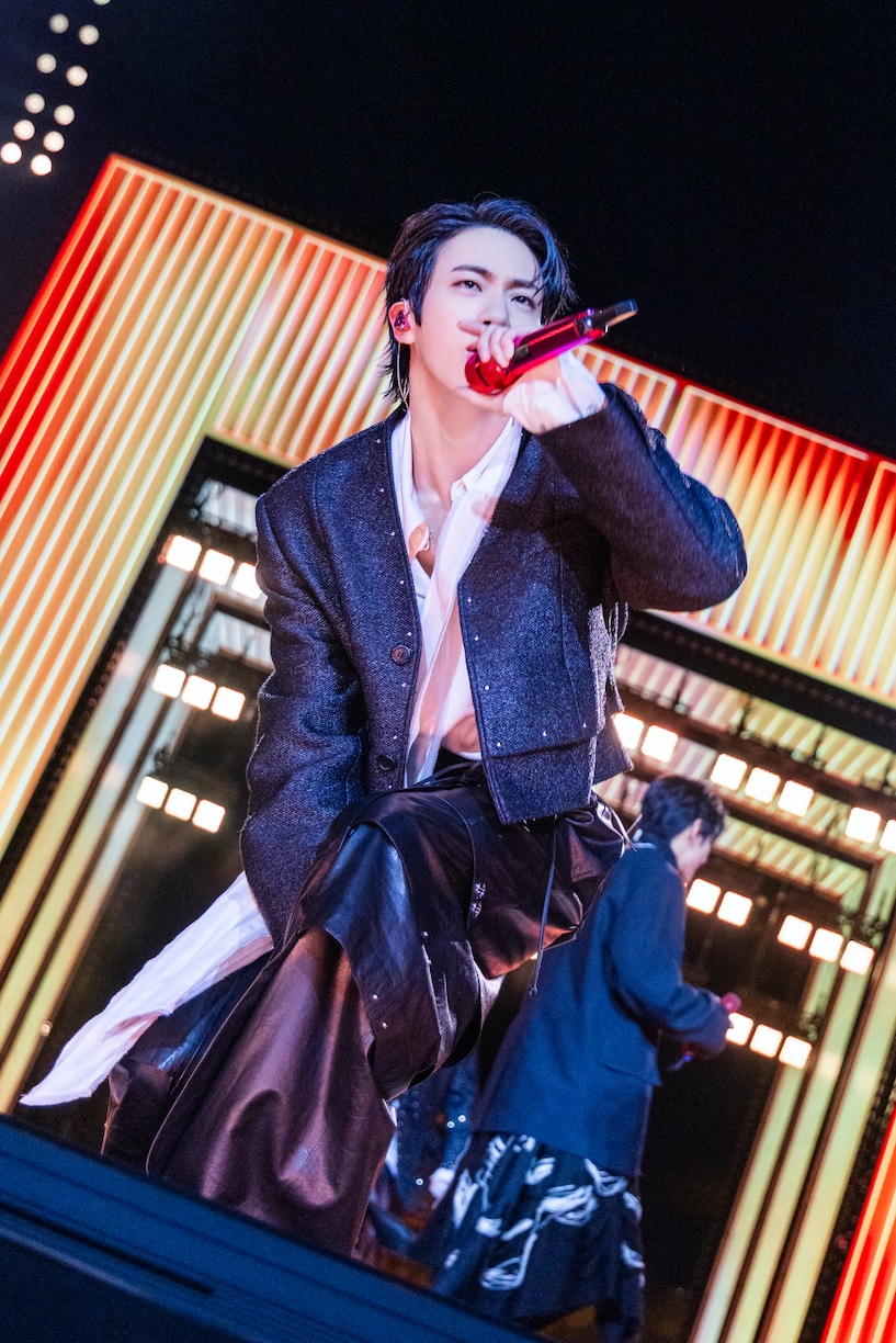 V at BTS The Comeback Live | Arirang at Gwanghwamun Square on March 21st in Seoul, Korea