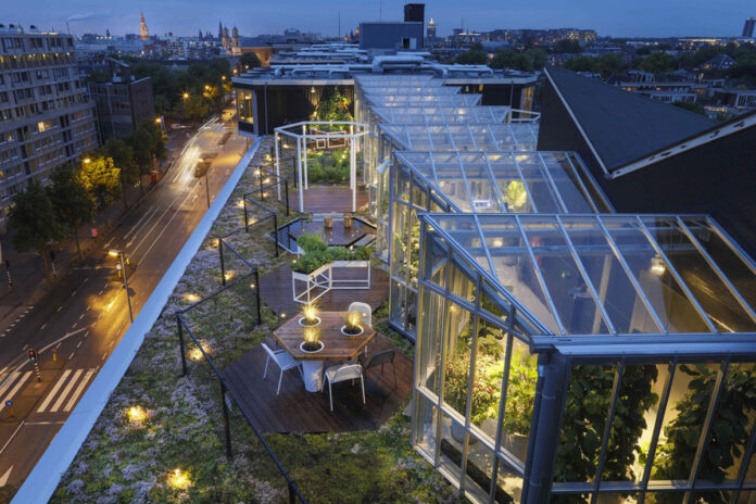 Zoku Amsterdam Rooftop Terrace