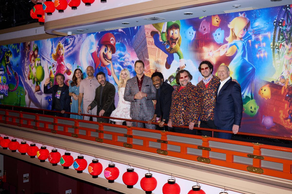 Super Mario Galaxy Movie Japan Premiere