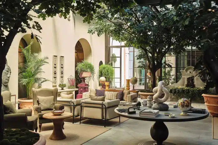Collegio alla Querce lobby lounge Collegio alla Querce lobby lounge