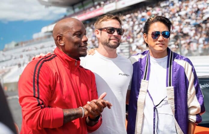 Tyrese Gibson, Cody Walker, Sung Kang Tyrese Gibson, Cody Walker, Sung Kang