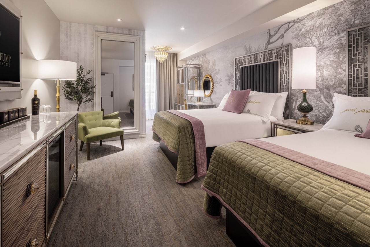 The Vanderpump Hotel Double Queen Room