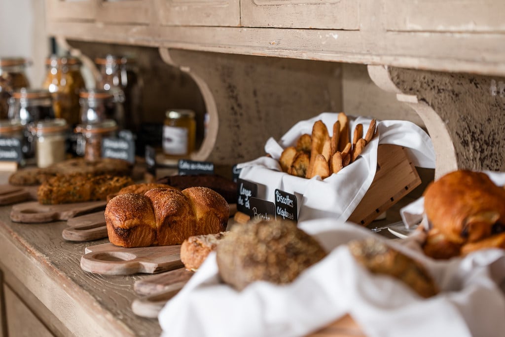 Petit dejéuner - Le Hameau des Baux, Provence