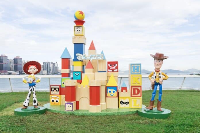 Pixar Summer Rally Installation at Harbour City, Hong Kong