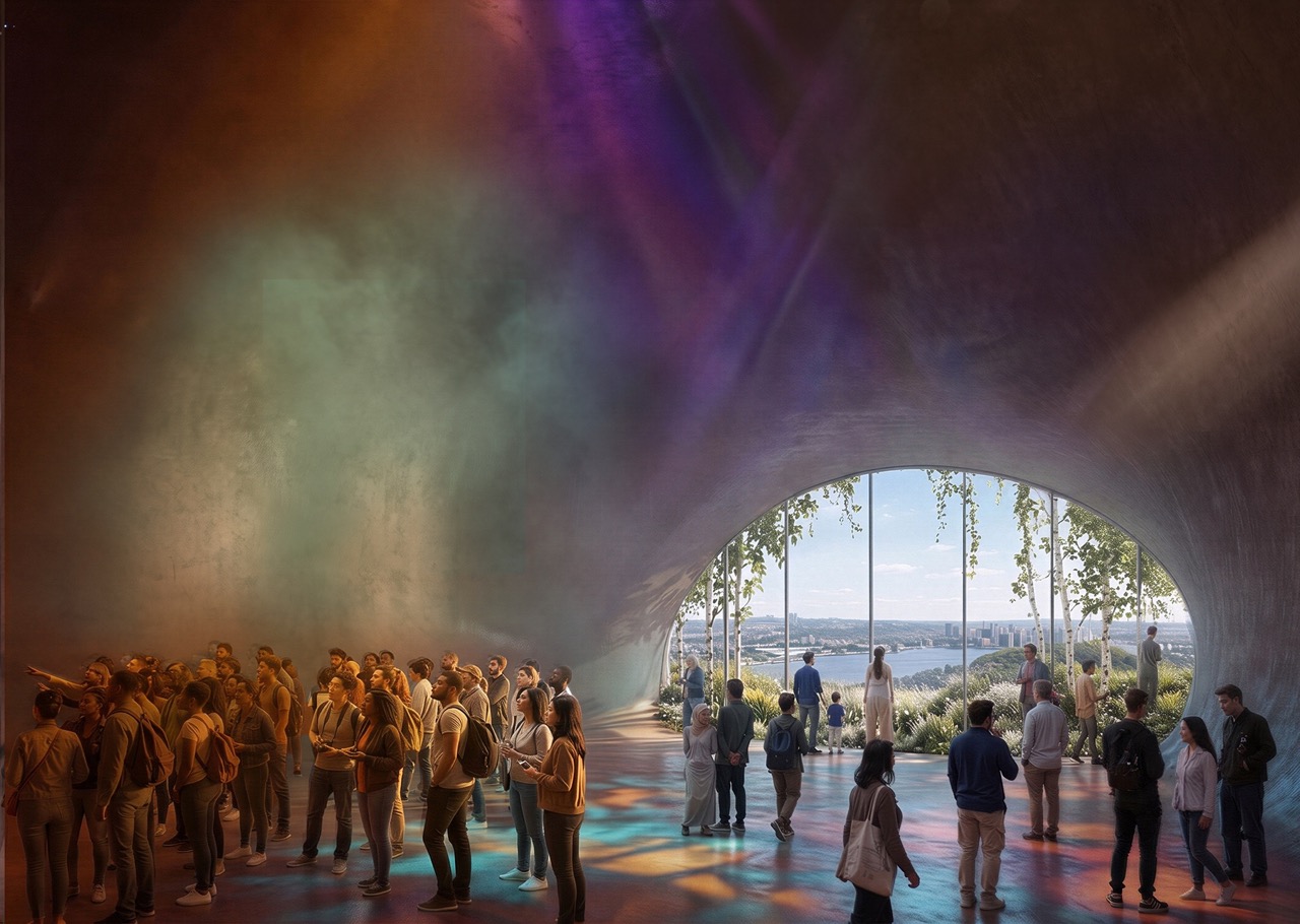 MVRDV Rotterdam ROCKS In the caves of Elysium