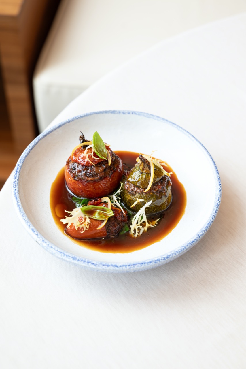 Alain Ducasse's Aldabaran - Petits farçis façon Lucien Tendret