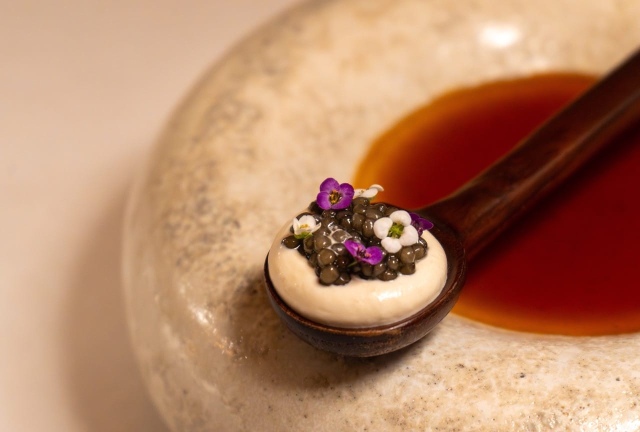 Pudim and caviar -Oculto - The Lince Santa Clara Historic Hotel